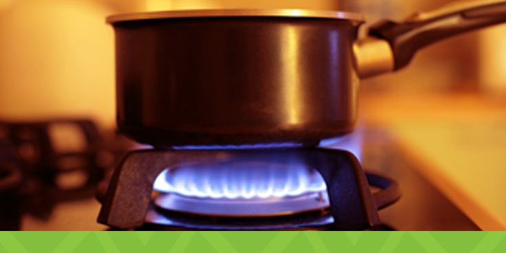 pot on stove